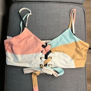 Scarlett bikini top Mara Hoffman size L NWOT